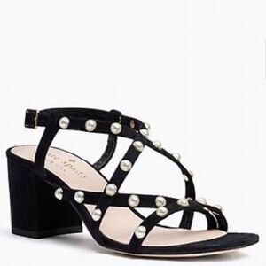 Kate spade Wynn sandals black pearl